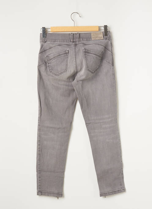 Jeans coupe slim gris KOCCA pour femme