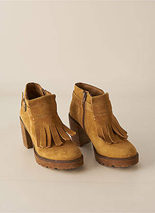 Bottines/Boots jaune MUSTANG pour femme