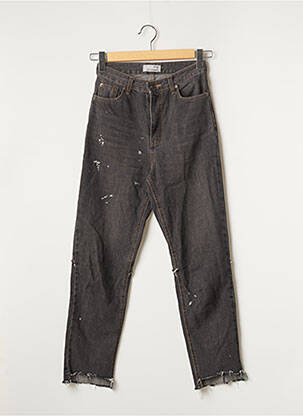 Jeans coupe slim slim taille normale gris STYLE NANDA femme