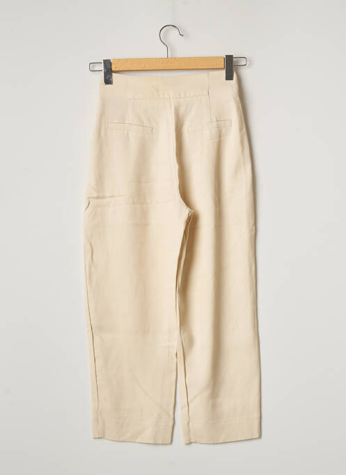 Pantalon 7/8 beige NICE THINGS pour femme