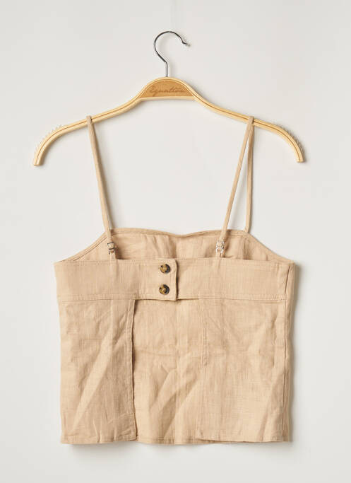 Top beige LPA pour femme