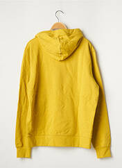 Sweat-shirt à capuche jaune DAYTONA pour homme seconde vue