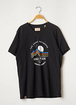 T-shirt noir D73 pour homme