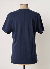 T-shirt bleu D73 pour homme seconde vue