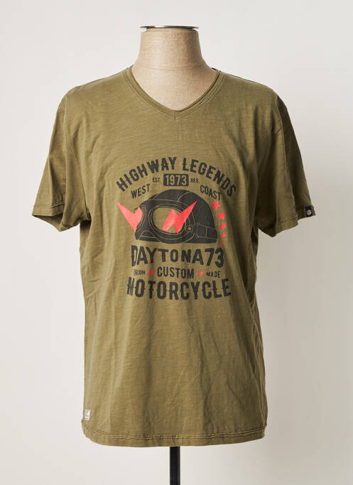 T-shirt vert DAYTONA pour homme