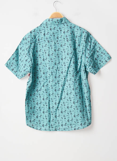 Chemise manches courtes bleu IRON AND RESIN pour homme