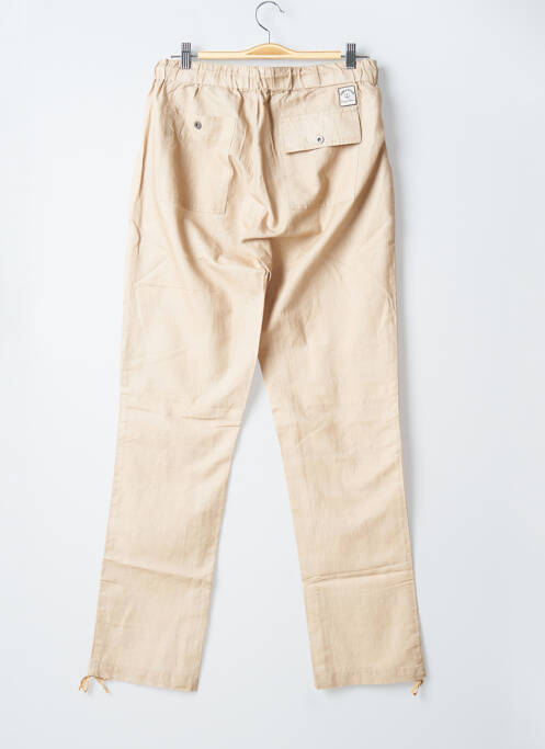 Pantalon droit beige IRON AND RESIN pour homme