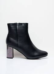Bottines/Boots noir LA HALLE pour femme seconde vue