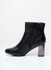 Bottines/Boots noir LA HALLE pour femme seconde vue