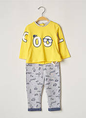 Pyjama jaune MAYORAL pour garçon seconde vue