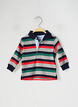 Polo manches longues manches longues gris MAYORAL garcon