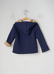 Manteau long bleu MAYORAL pour fille seconde vue