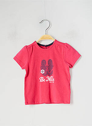 T-shirt rose SUCRE D'ORGE pour fille
