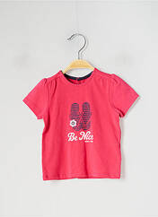 T-shirt rose SUCRE D'ORGE pour fille seconde vue