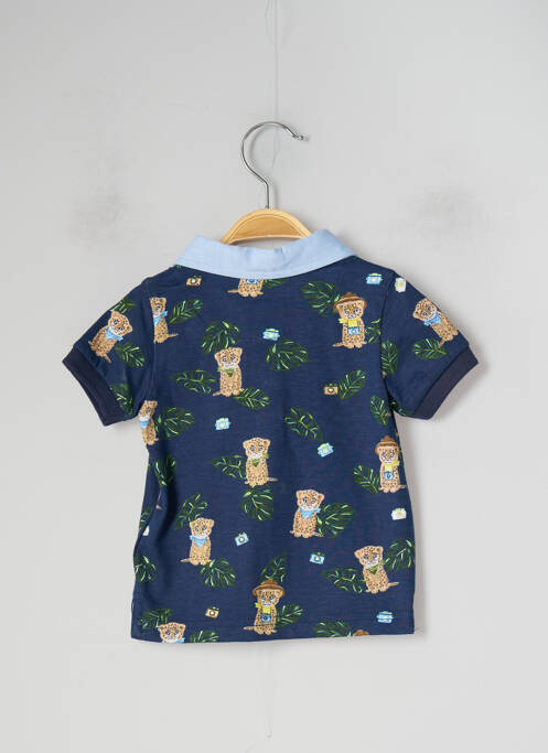 Polo bleu MAYORAL pour garçon