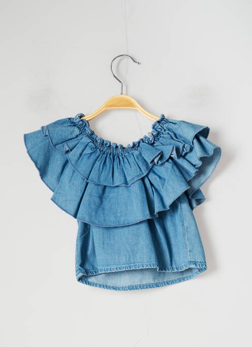 Top bleu MAYORAL pour fille