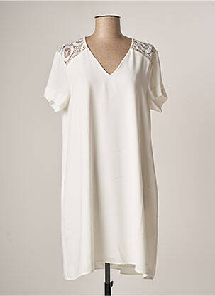 Robe courte blanc CHATTAWAK pour femme