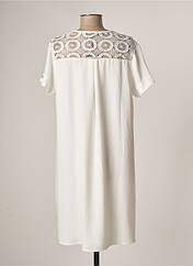 Robe courte blanc CHATTAWAK pour femme seconde vue