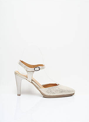 Sandales/Nu pieds beige KARSTON pour femme