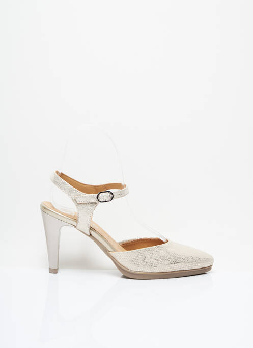 Sandales/Nu pieds beige KARSTON pour femme