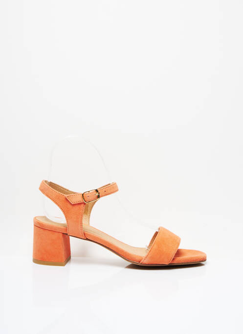 Sandales/Nu pieds orange WE DO pour femme