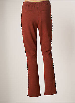 Pantalon slim taille élastique taille normale marron MAISON SCOTCH femme