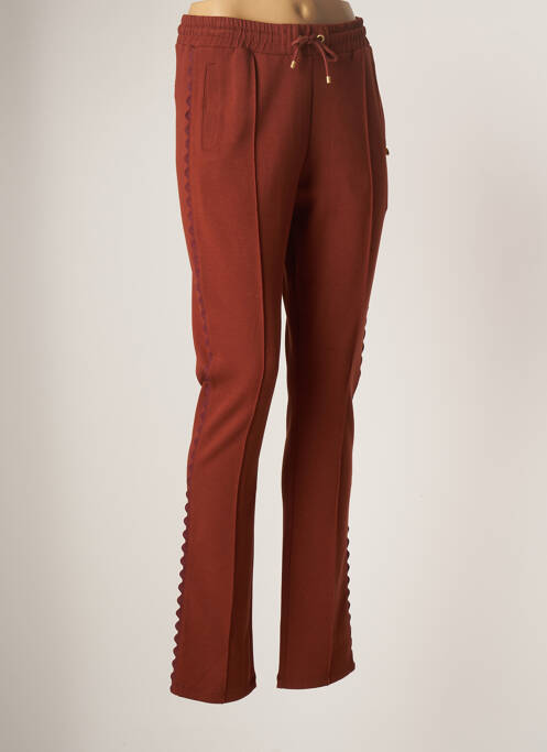 Pantalon slim marron MAISON SCOTCH pour femme