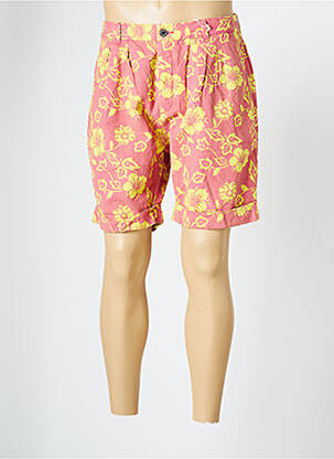 Bermuda coupe droite taille normale rouge SCOTCH & SODA homme
