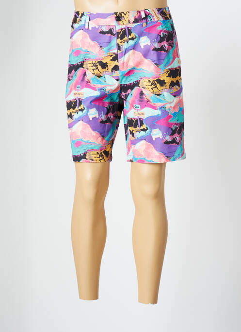 Bermuda violet SCOTCH & SODA pour homme