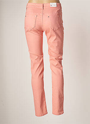 Pantalon slim stretch taille normale rose KALISSON femme