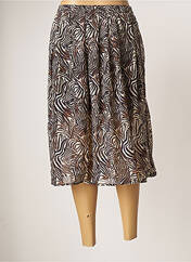 Jupe mi-longue marron IT HIPPIE pour femme seconde vue