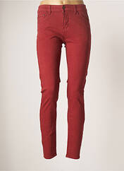 Pantalon slim rouge KALISSON pour femme seconde vue