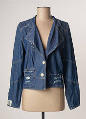 Veste en jean bleu CATY LESCA pour femme seconde vue