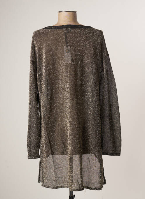 Tunique manches longues jaune BATISTAME pour femme