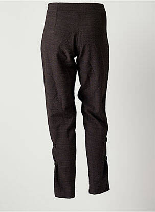 Pantalon droit taille normale taille normale gris BATISTAME femme