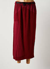 Jupe longue rouge CATY LESCA pour femme seconde vue