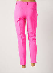 Pantalon 7/8 rose MADE IN ITALY pour femme seconde vue