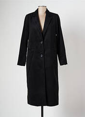 Manteau long noir LA PETITE ETOILE pour femme seconde vue