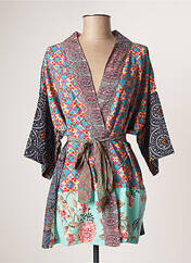 Veste kimono bleu GOLD&SILVER PARIS pour femme seconde vue