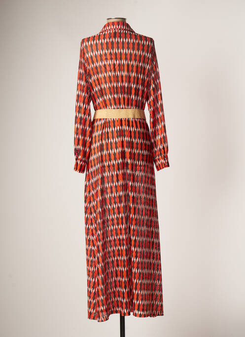 Robe longue orange LM LULU pour femme