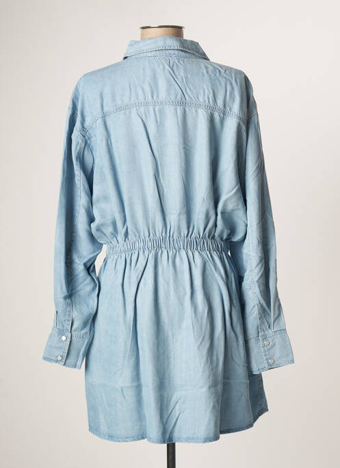 Robe mi-longue bleu LAURE + MAX pour femme