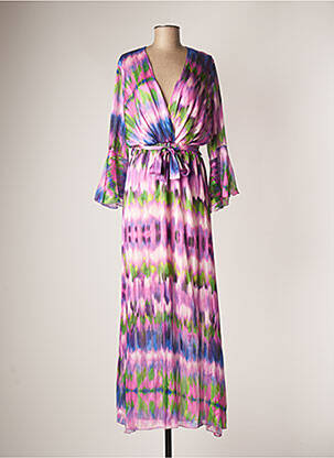 Robe longue violet HOLLY & JOEY pour femme