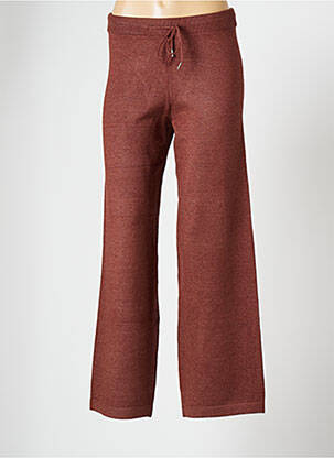 Pantalon large marron B.YOUNG pour femme