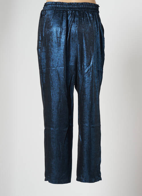 Pantalon droit bleu VIE TA VIE pour femme