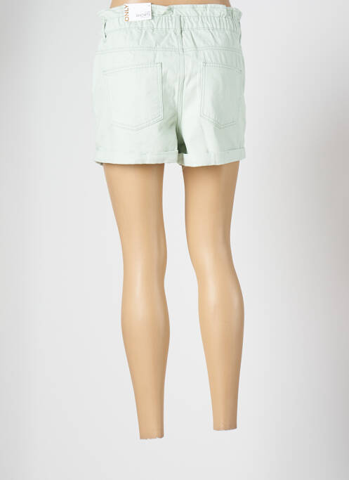 Short vert ONLY pour femme