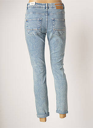 Jeans coupe slim broderie rivets taille normale bleu MOS MOSH femme