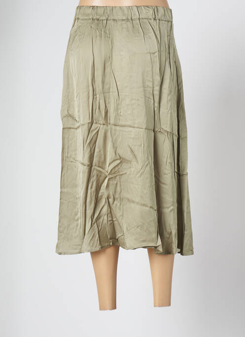 Jupe longue vert ALMAE pour femme