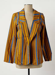 Blazer coupe cintrée marron MINETTE femme
