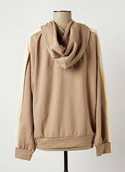 Sweat-shirt à capuche marron PIECES pour femme seconde vue