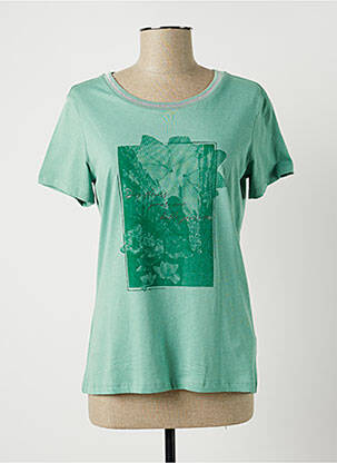 T-shirt vert FRANSA pour femme